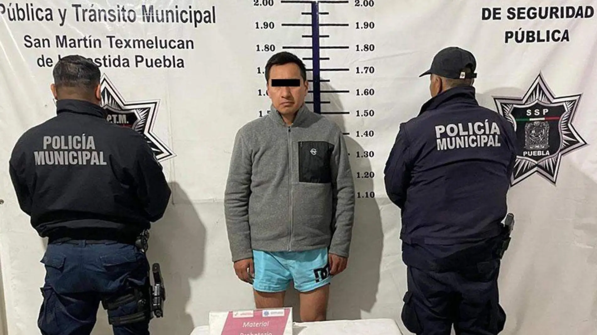 Fue asegurado y puesto a disposición de las autoridades un masculino que portaba un arma de fuego